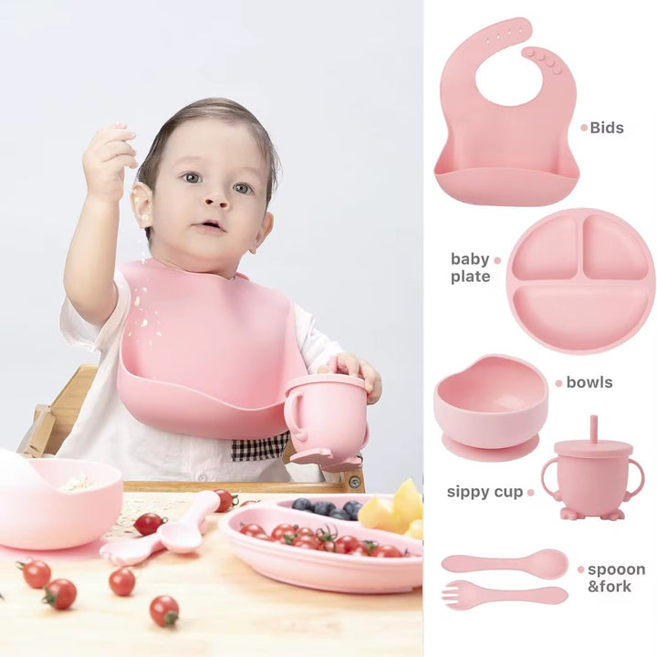 🍼 Kit de Alimentación Complementaria para Bebés – 6 piezas