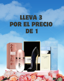 ✨ Kit Exclusivo de Perfumes Premium – 212 VIP Rosé, Good Girl& Light Blue ✨