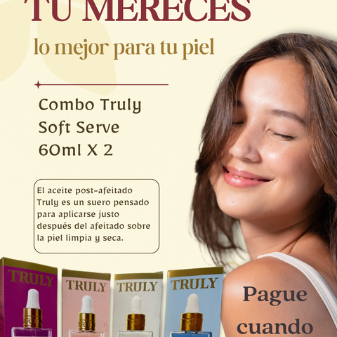 🔥 2x1 – ACEITE TRULY POST-AFEITADO 60 ml | CALIDAD 1.1