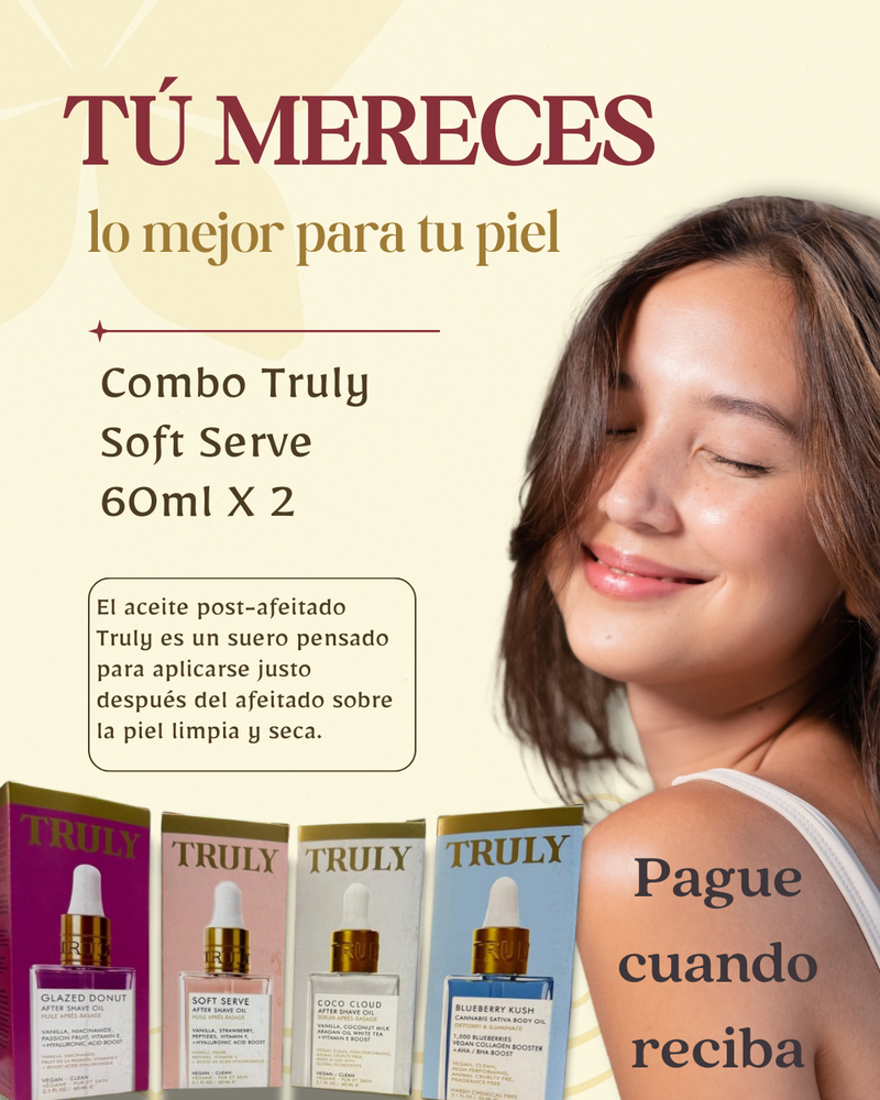 🔥 2x1 – ACEITE TRULY POST-AFEITADO 60 ml | CALIDAD 1.1