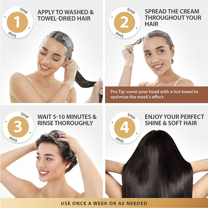 🌿💖 Combo Capilar Karseell – Hidratación y reparación total para tu cabello 💆‍♀️✨
