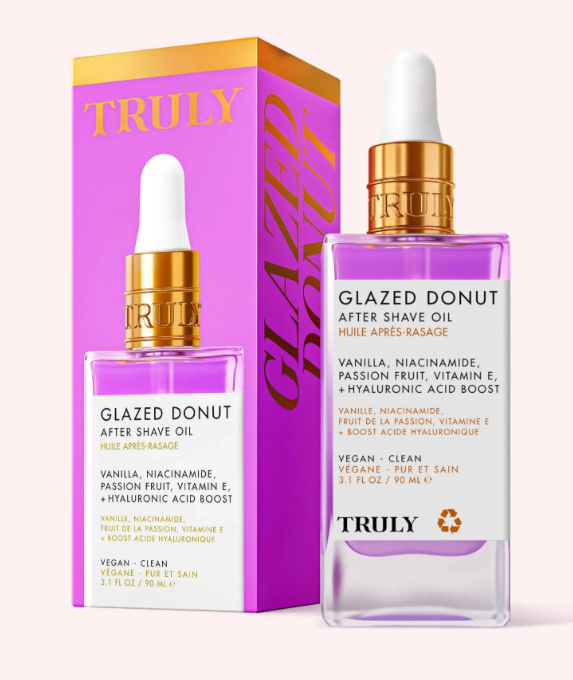 🌿 TRULY GLAZED DONUT AFTER SHAVE OIL – 60ML // 2 por el precio de 1