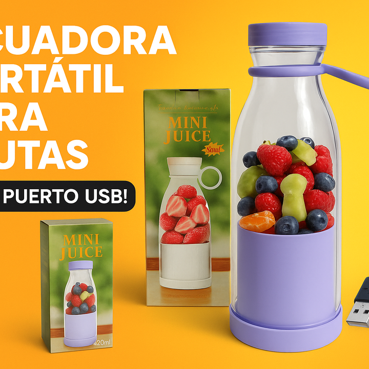MINI LICUADORA PORTATIL