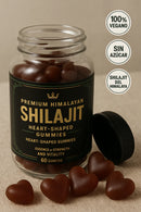 Shilajit Premium Himalayan (Gomitas en Forma de Corazón)
