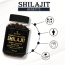 Shilajit Premium Himalayan (Gomitas en Forma de Corazón)