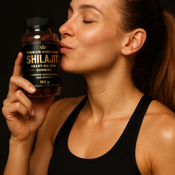 Shilajit Premium Himalayan (Gomitas en Forma de Corazón)